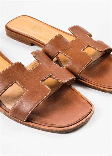 hermes oran brown sandals|are hermes oran sandals comfortable.